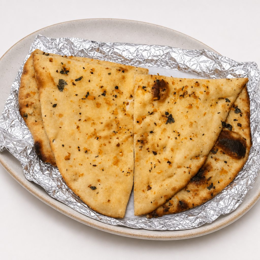 71. Garlic Naan.