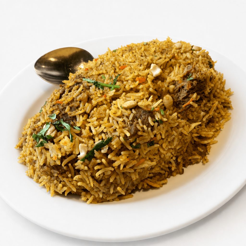 82. Biryani.