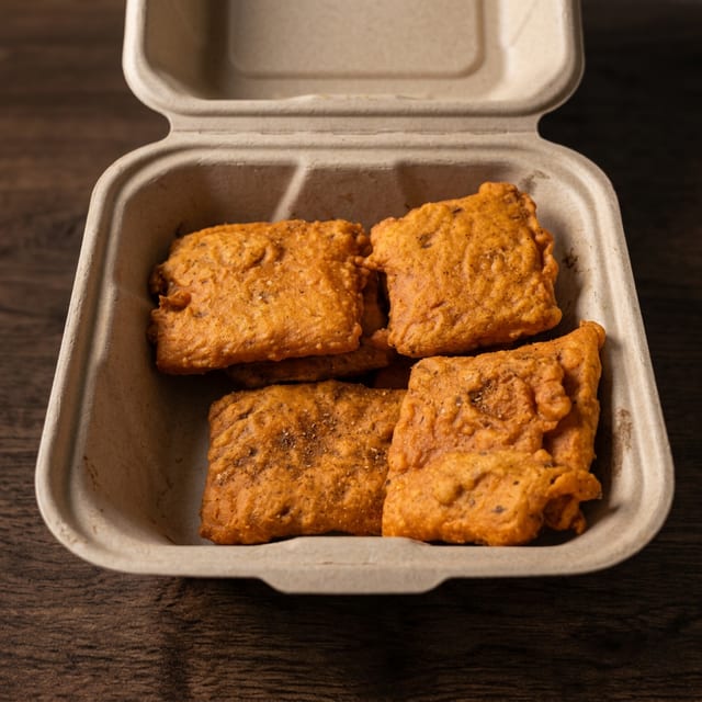 5. Paneer Pakoras.